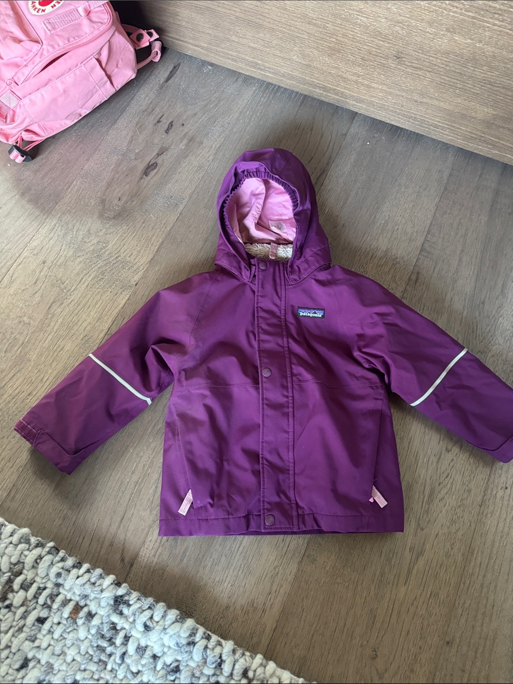 Patagonia Girls' Purple All Seasons 3-in-1 Jacket